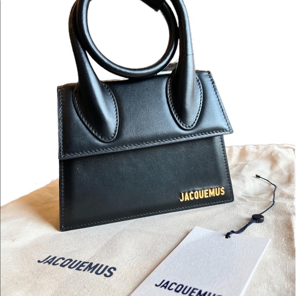 Brand New Jacquemus Le Chiquito Noeud leather shoulder bag - Picture 5 of 7